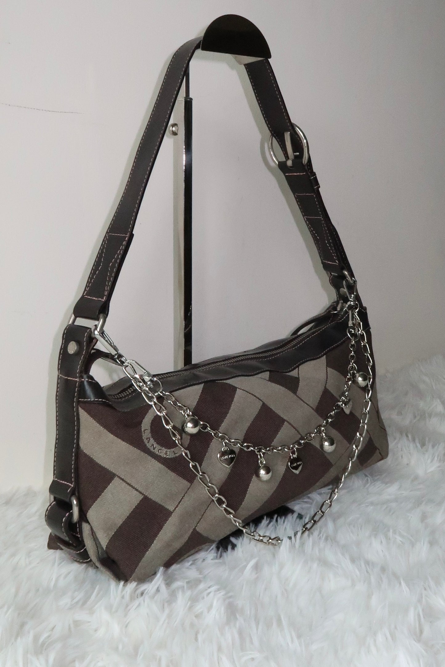 Brown Monogram Shoulder Bag