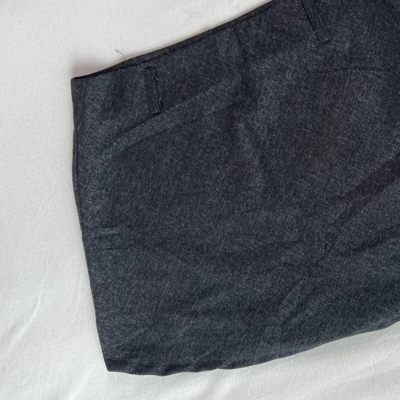Basic Grey Mini Skirt