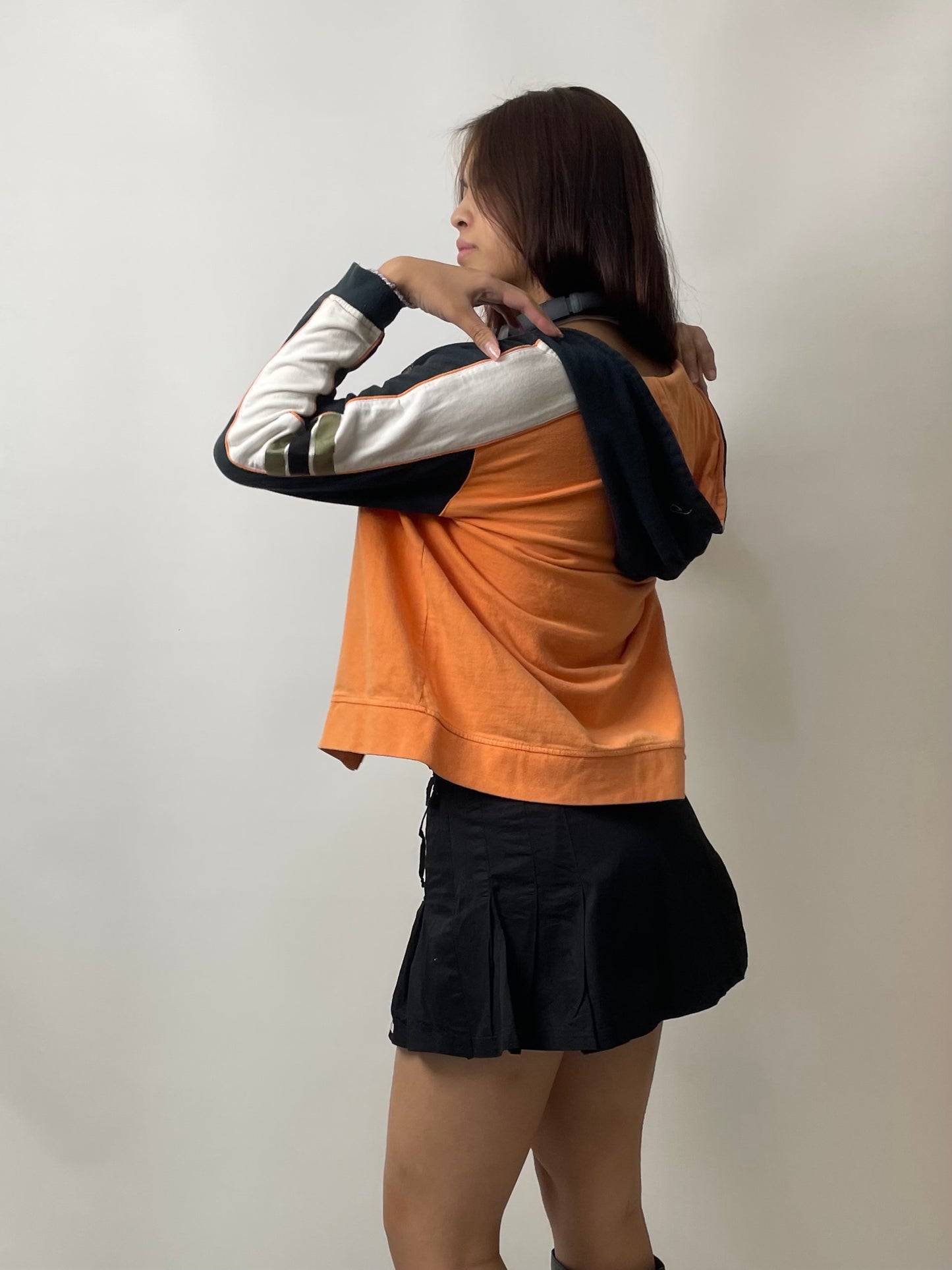 Harley Davidson Zipup Colorblock Hoodie