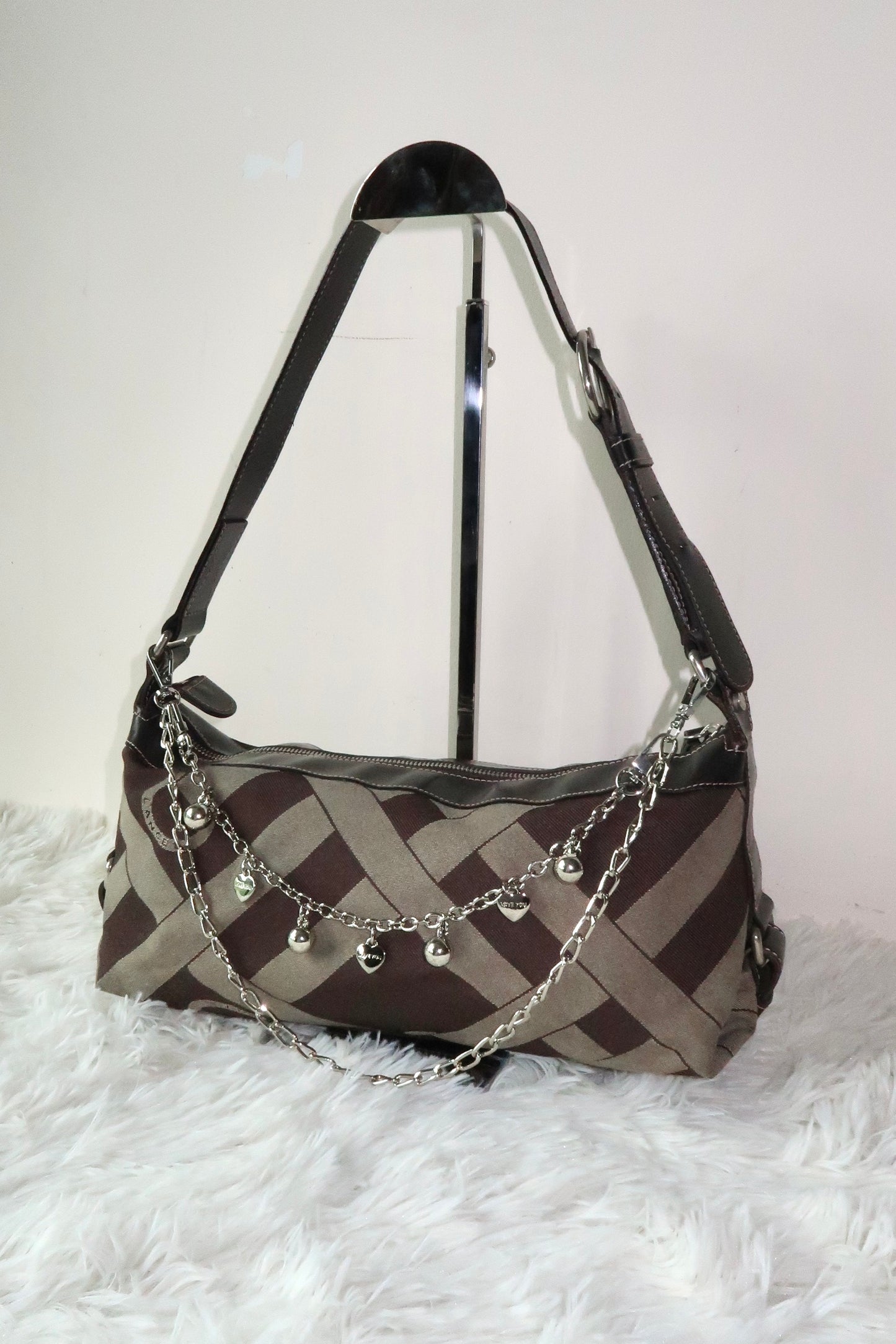 Brown Monogram Shoulder Bag