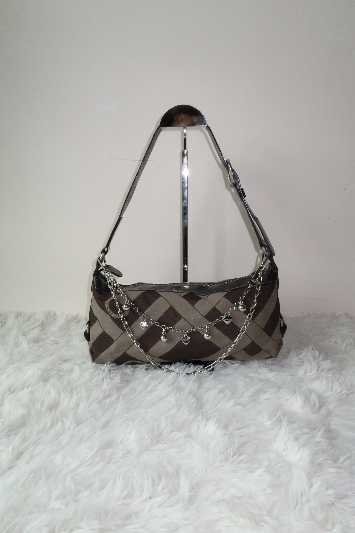 Brown Monogram Shoulder Bag