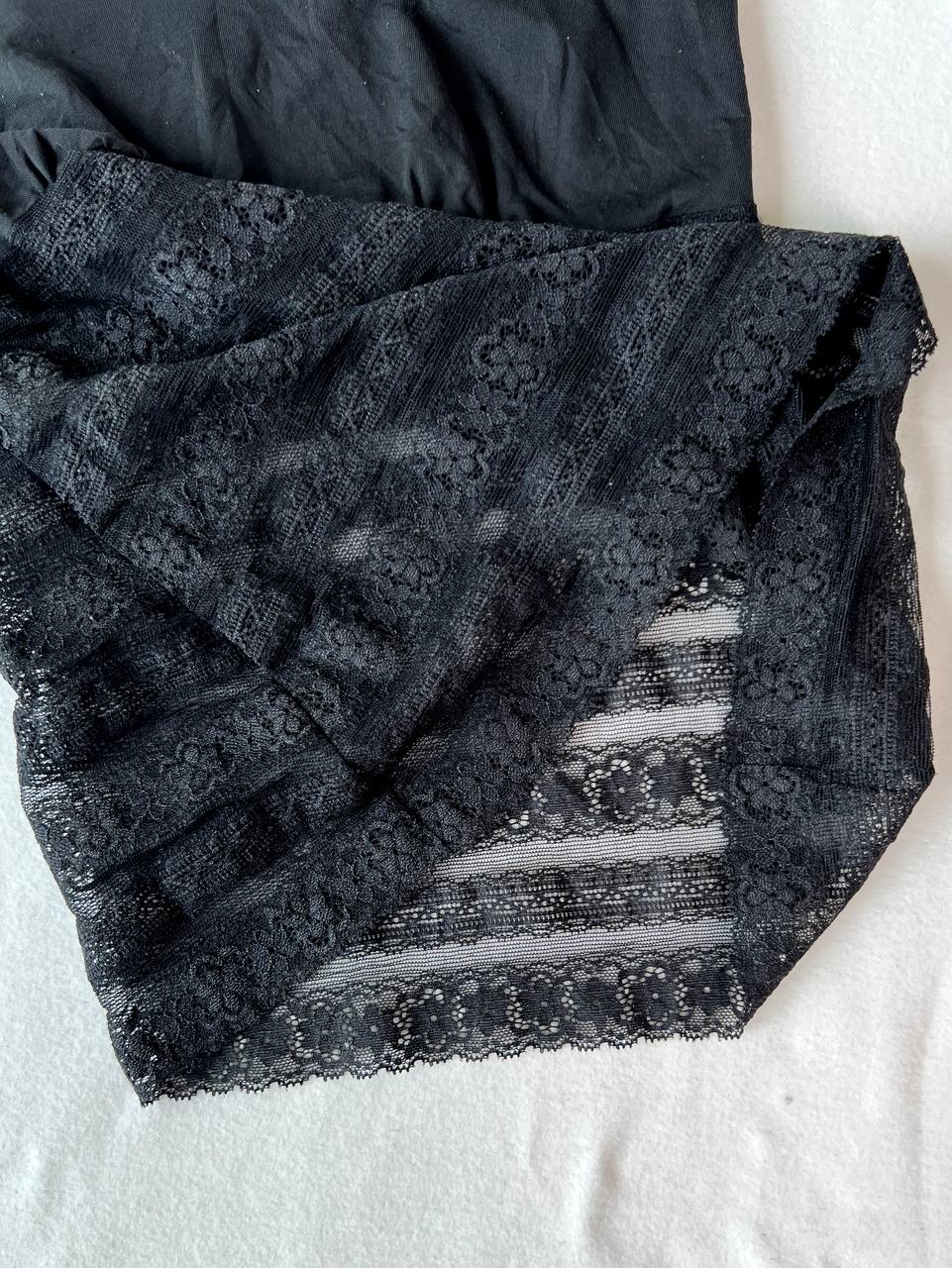 Black Lace Half Cami