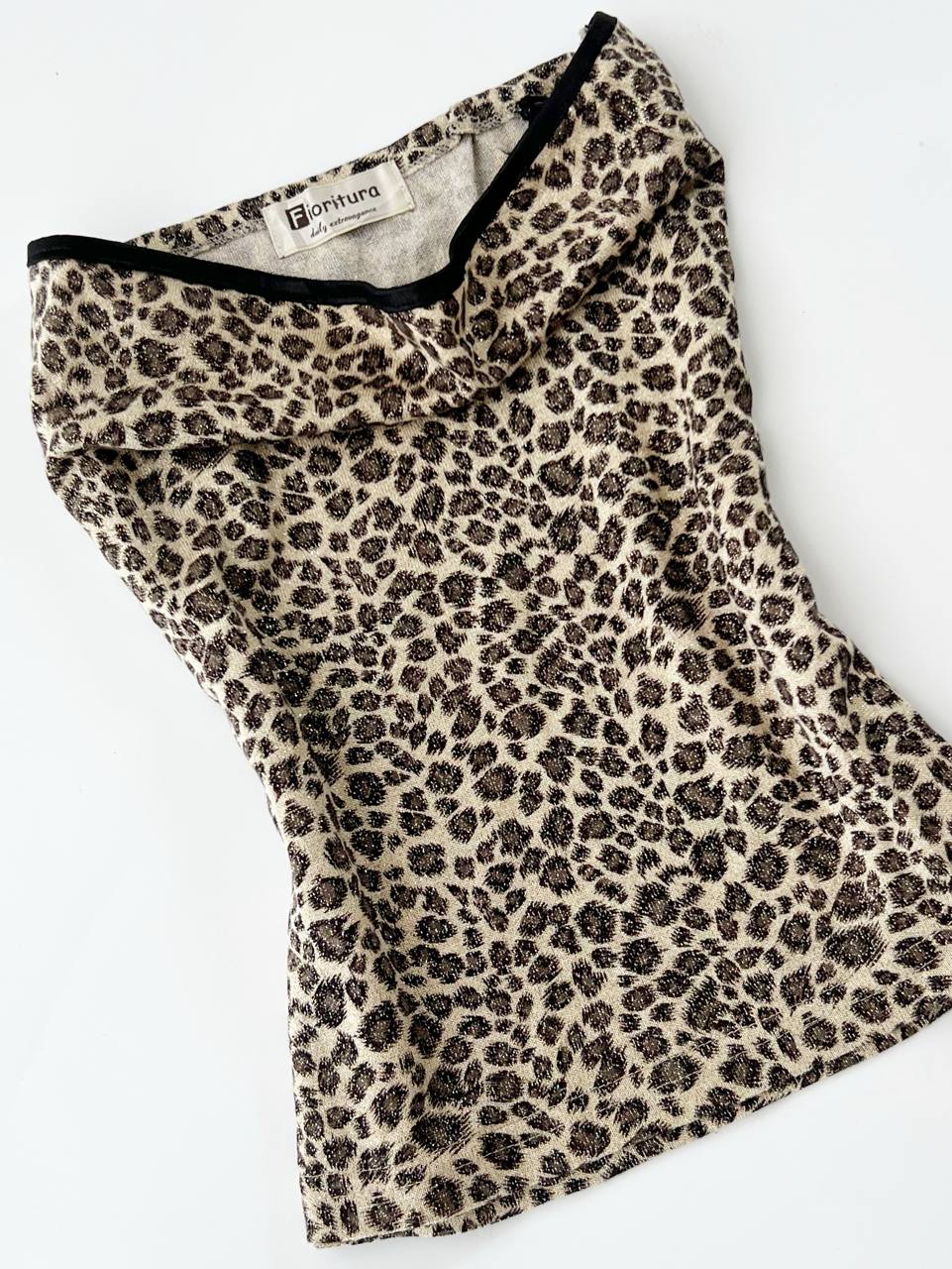 Leopard Print Tube w Sparkly Details