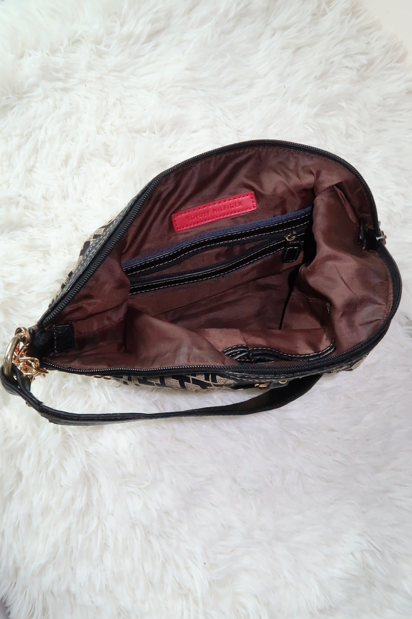 Tommy Hilfiger Monogram Shoulder Bag