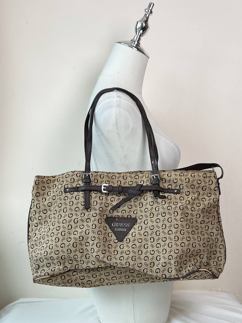 Guess Canvas Tote Bag