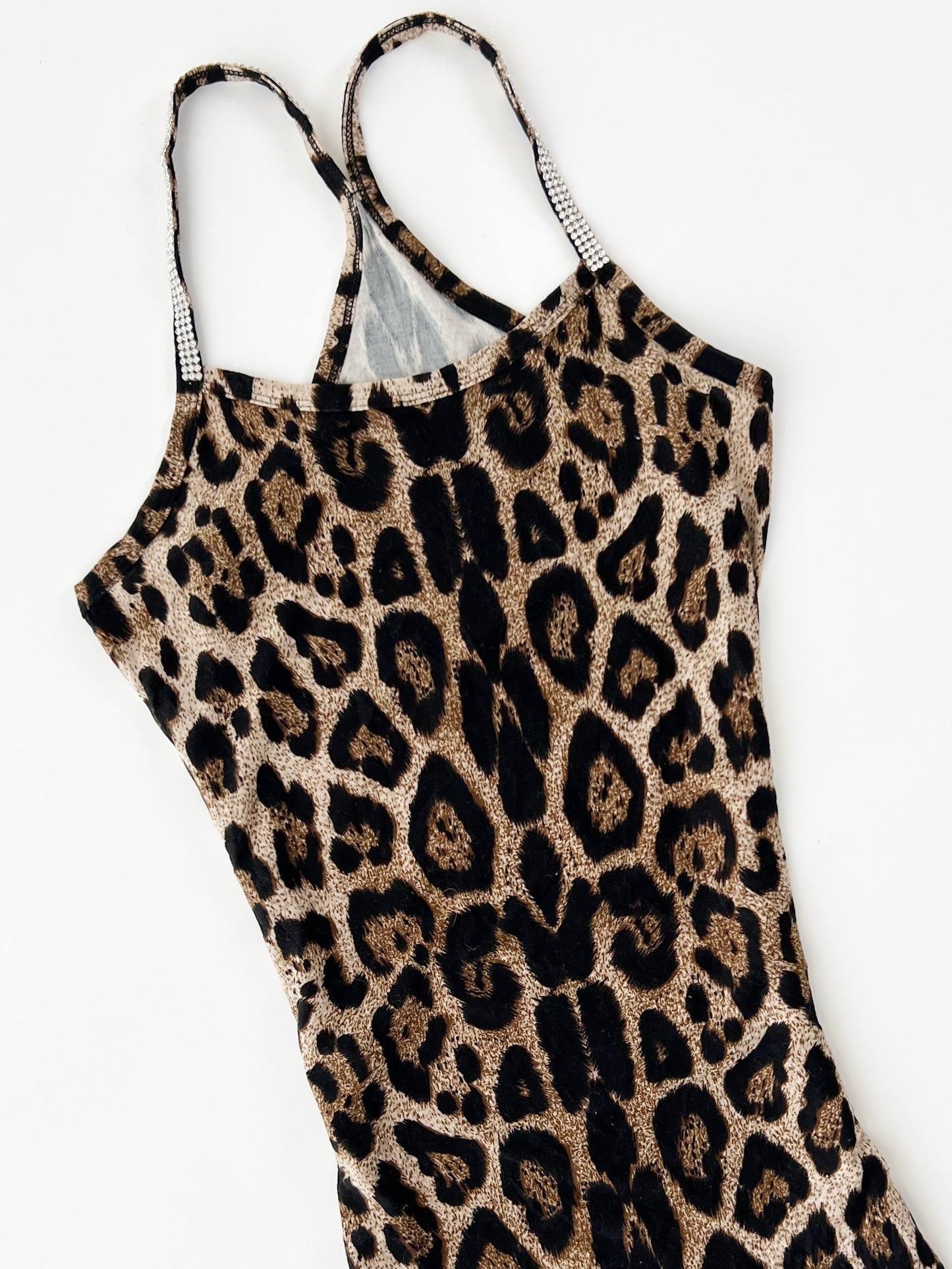 Racerback Leopard Print Tank