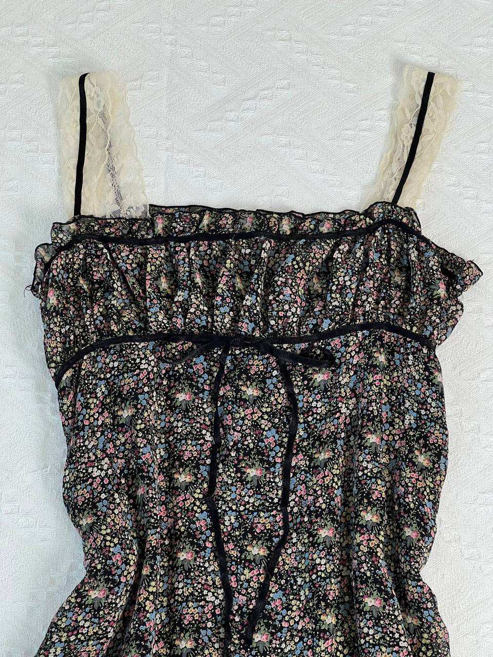 Milkmaid Patchwork Dress