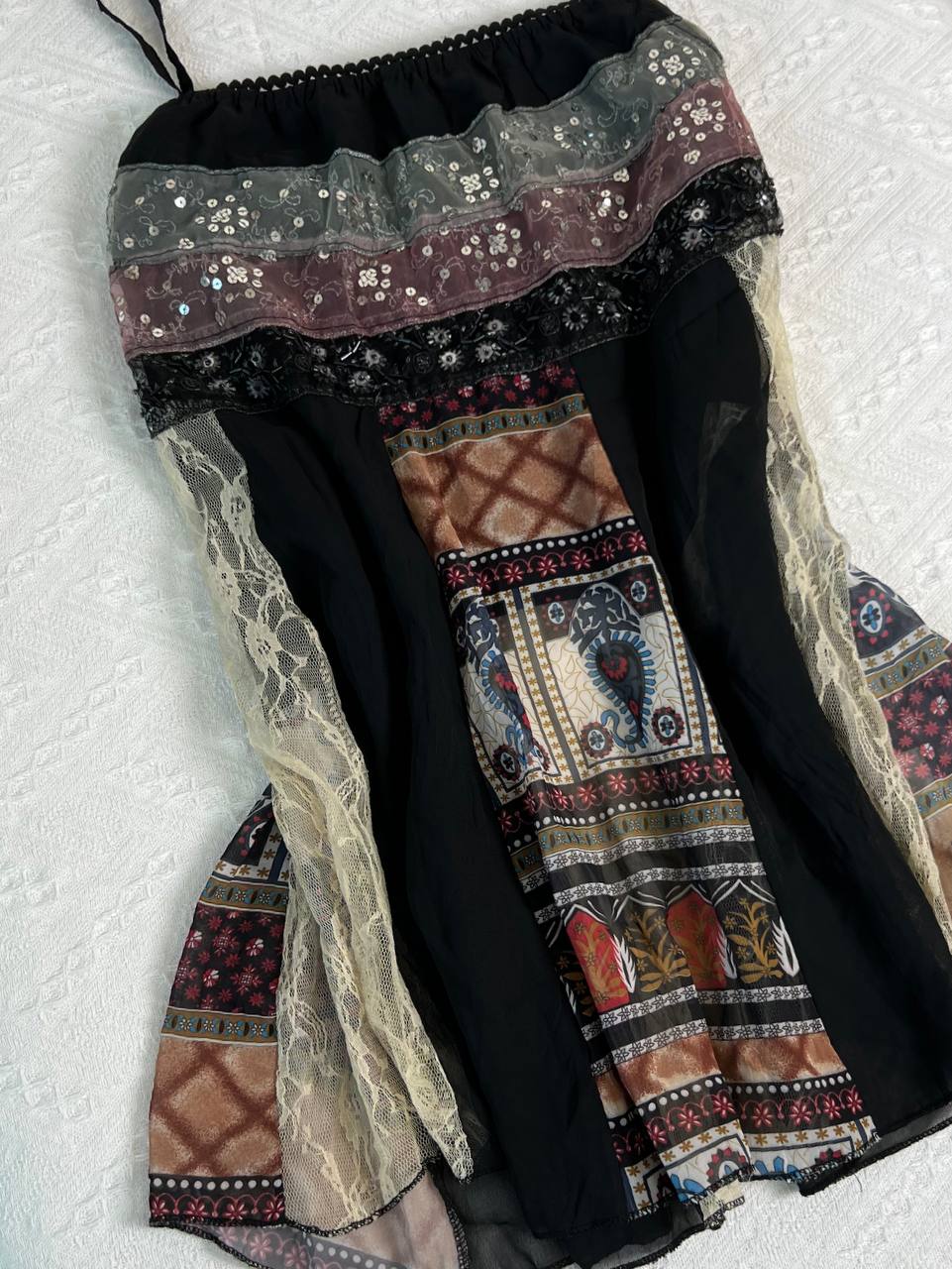 Boho Patchwork Cami