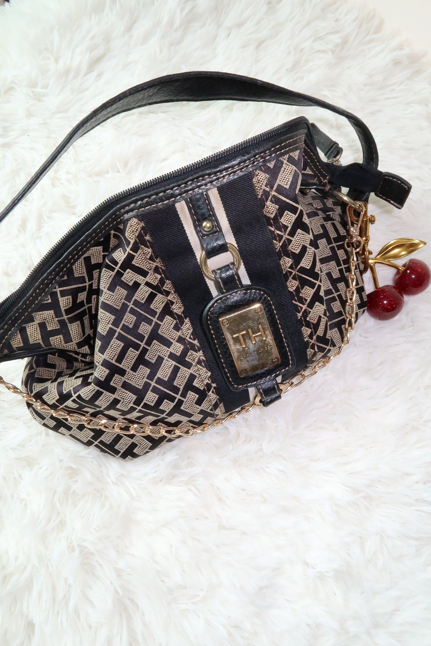 Tommy Hilfiger Monogram Shoulder Bag