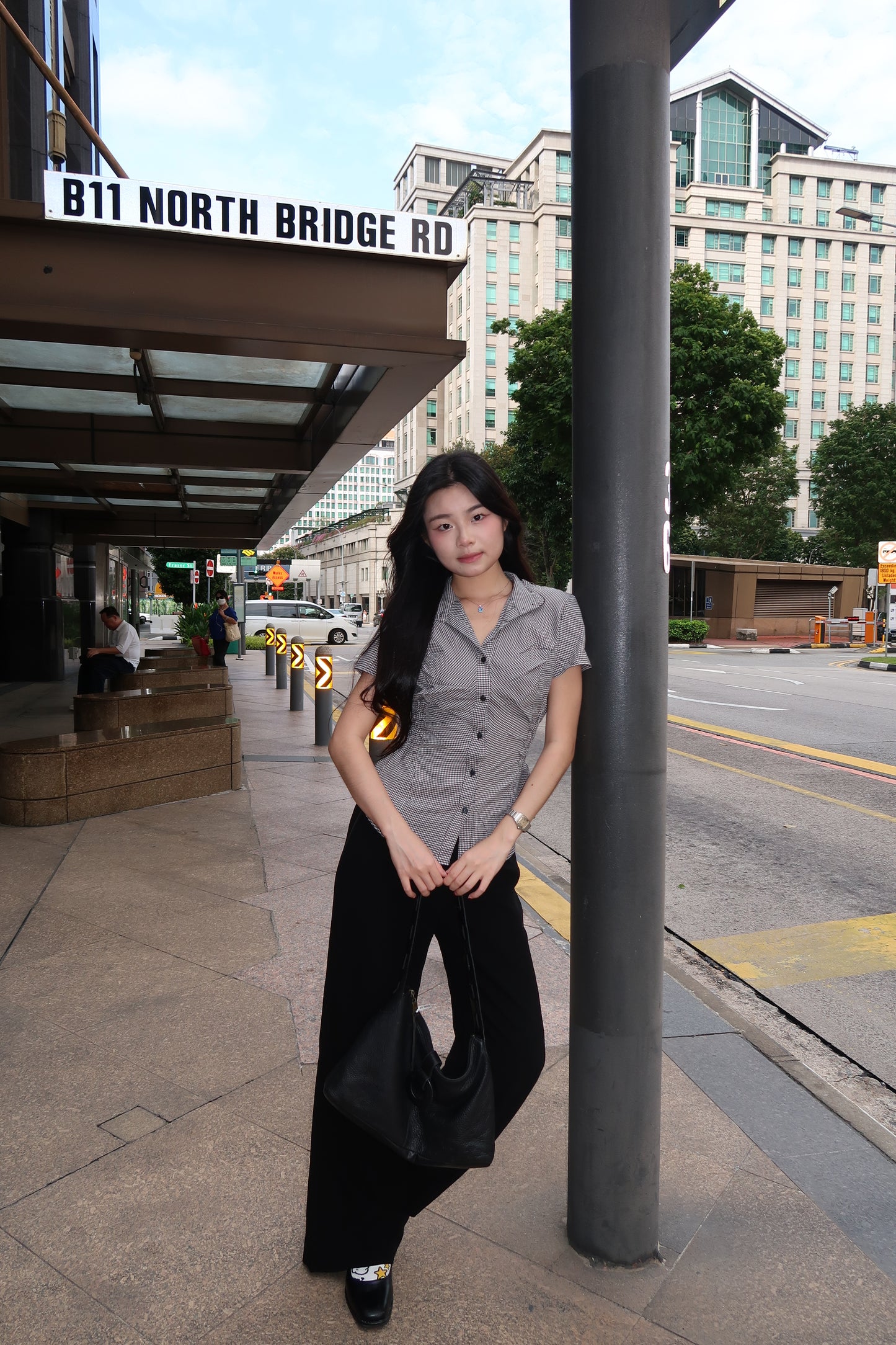 Black Low Rise Pants