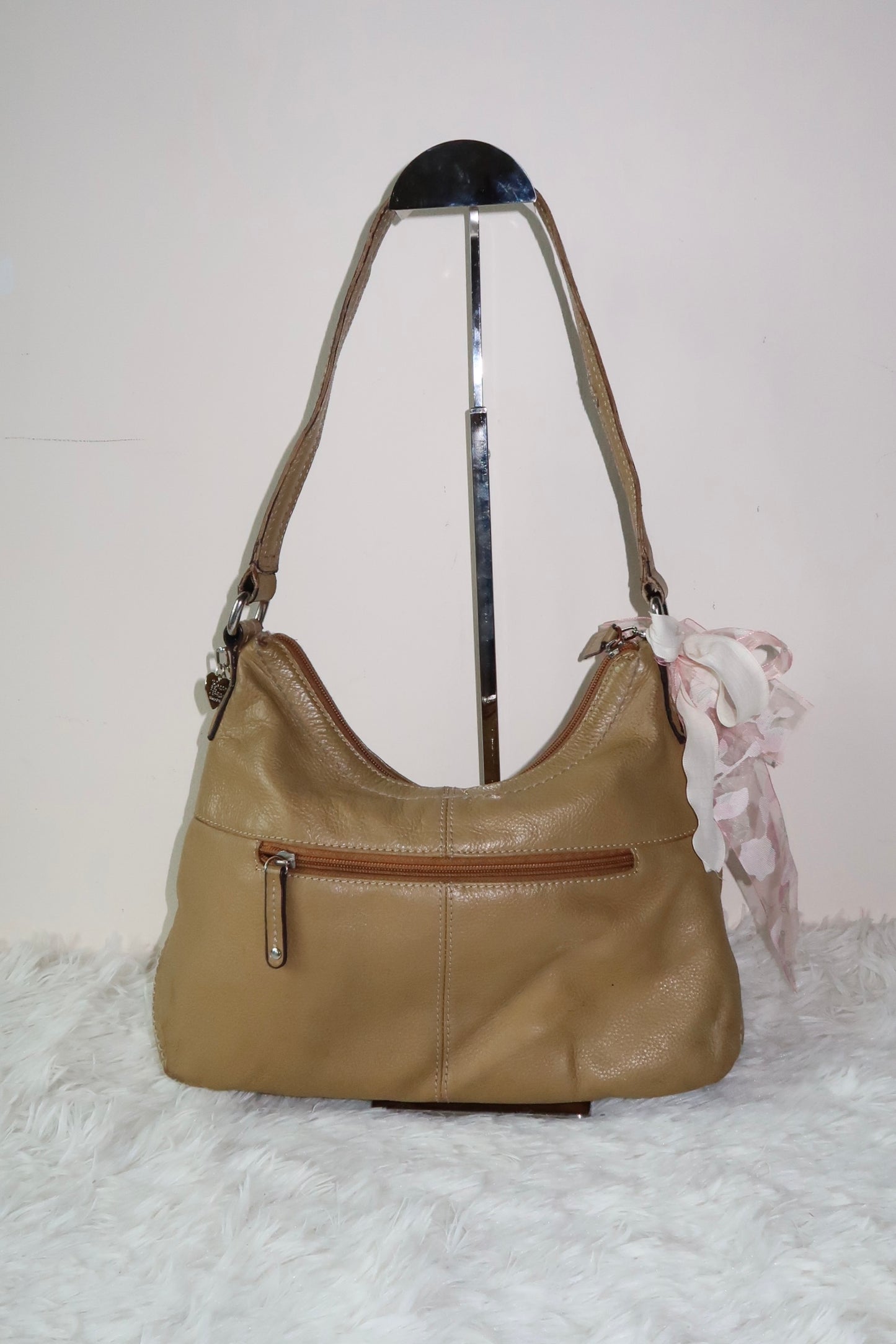 Camel Brown Shoulder Bag