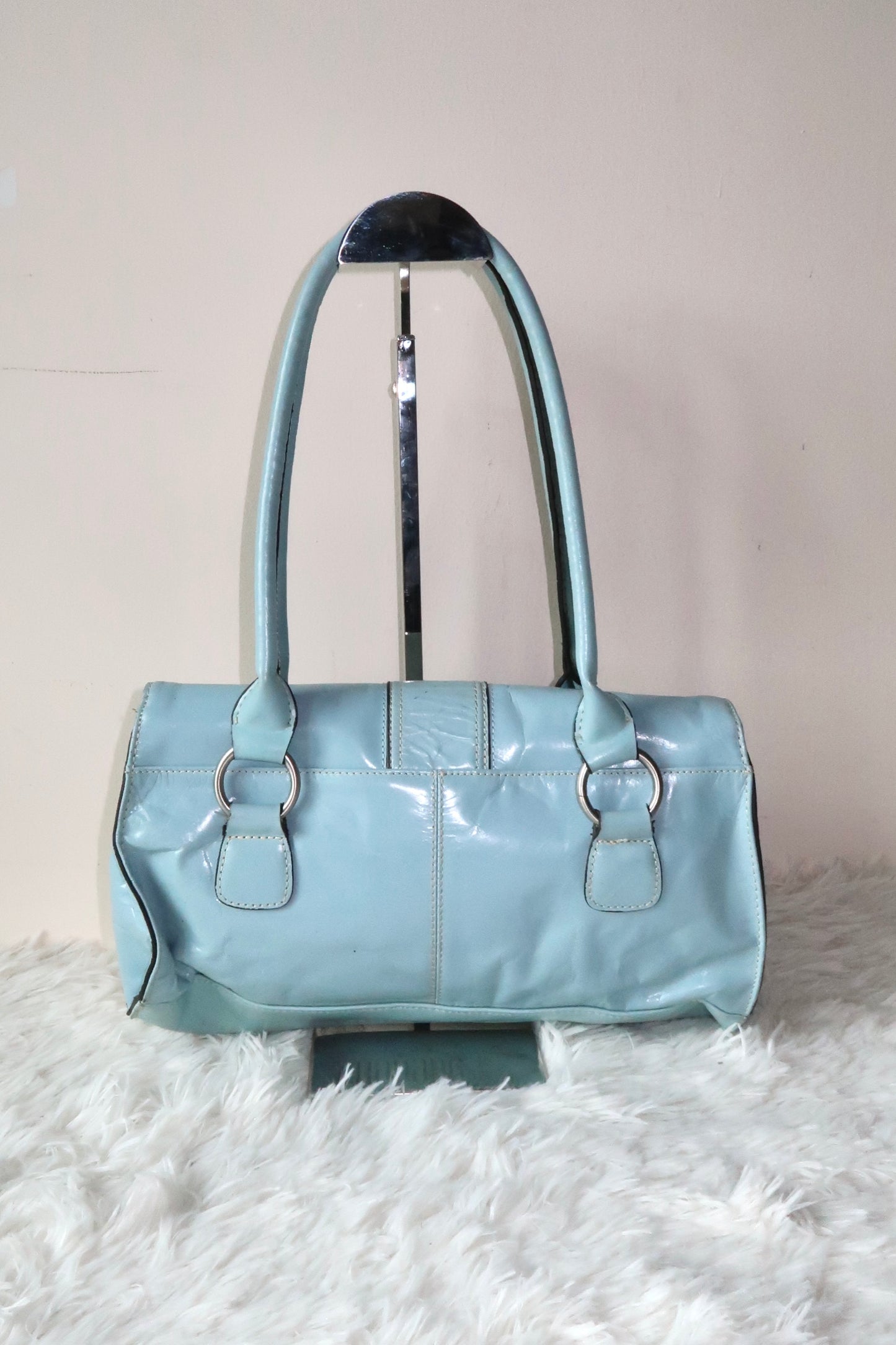 Baby Blue Y2K Shoulder Bag