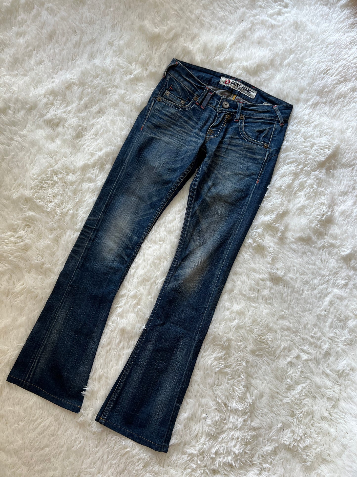 Y2K Bootcut Low Rise Jeans