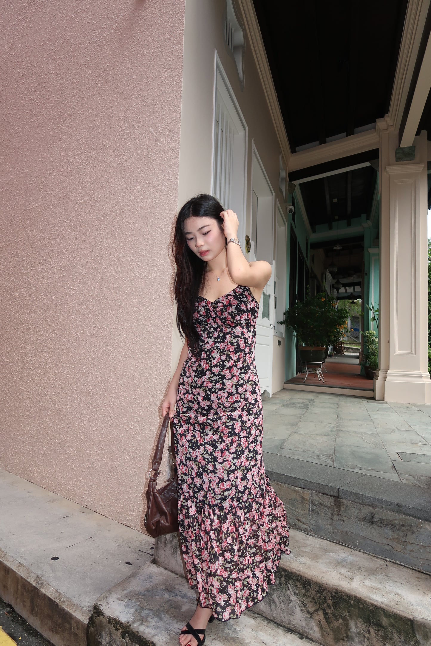 Rose Floral Sundress