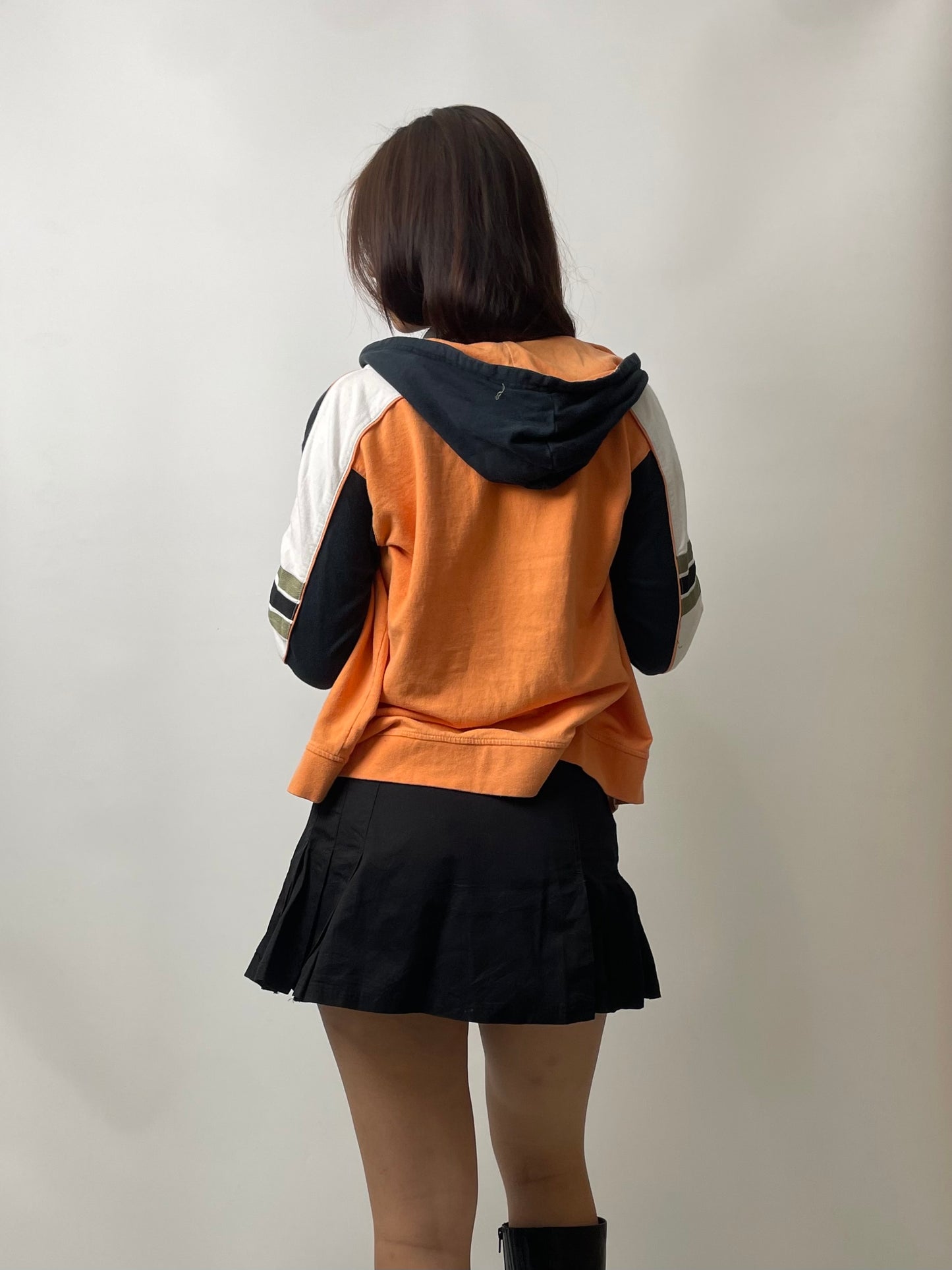 Black Pleated Skorts