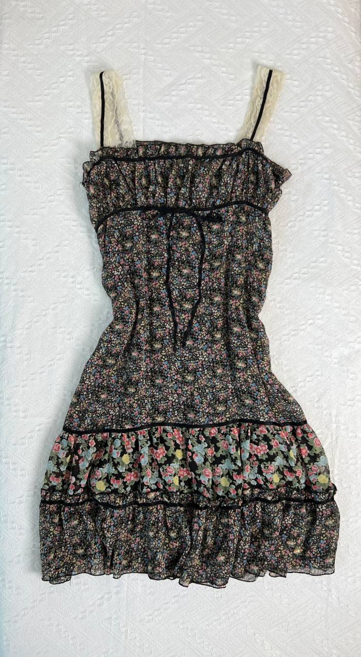 Milkmaid Patchwork Dress