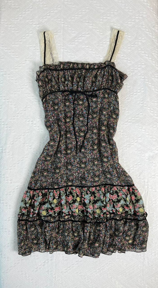 Milkmaid Patchwork Dress