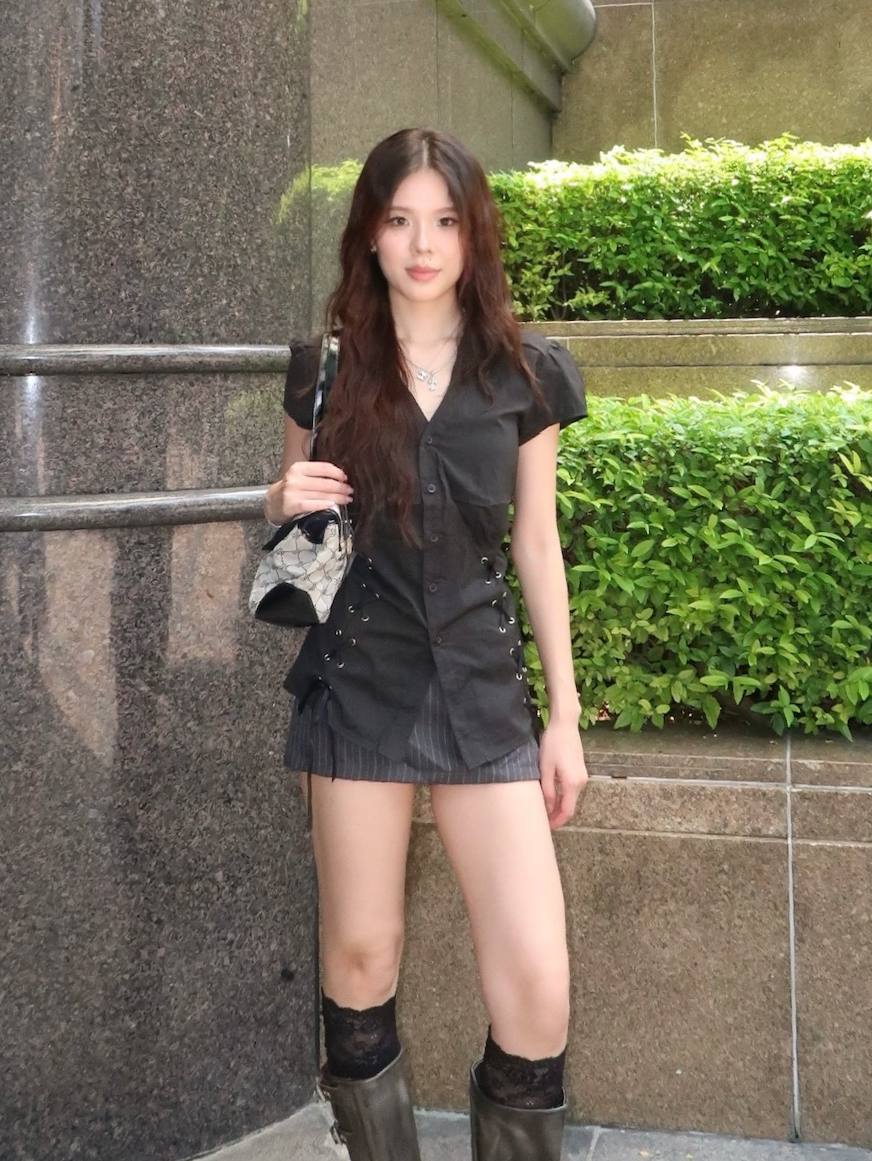 Striped Mini Skirt
