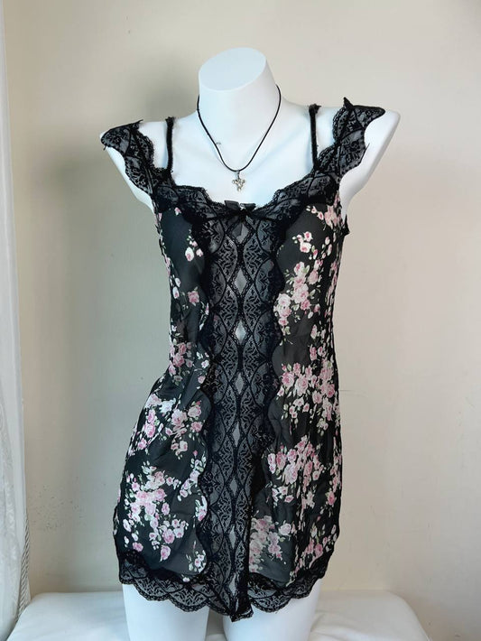 Floral Chiffon Cami Dress