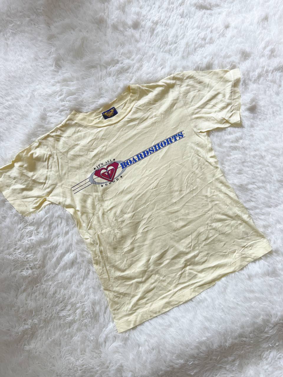 Pastel Yellow Tee