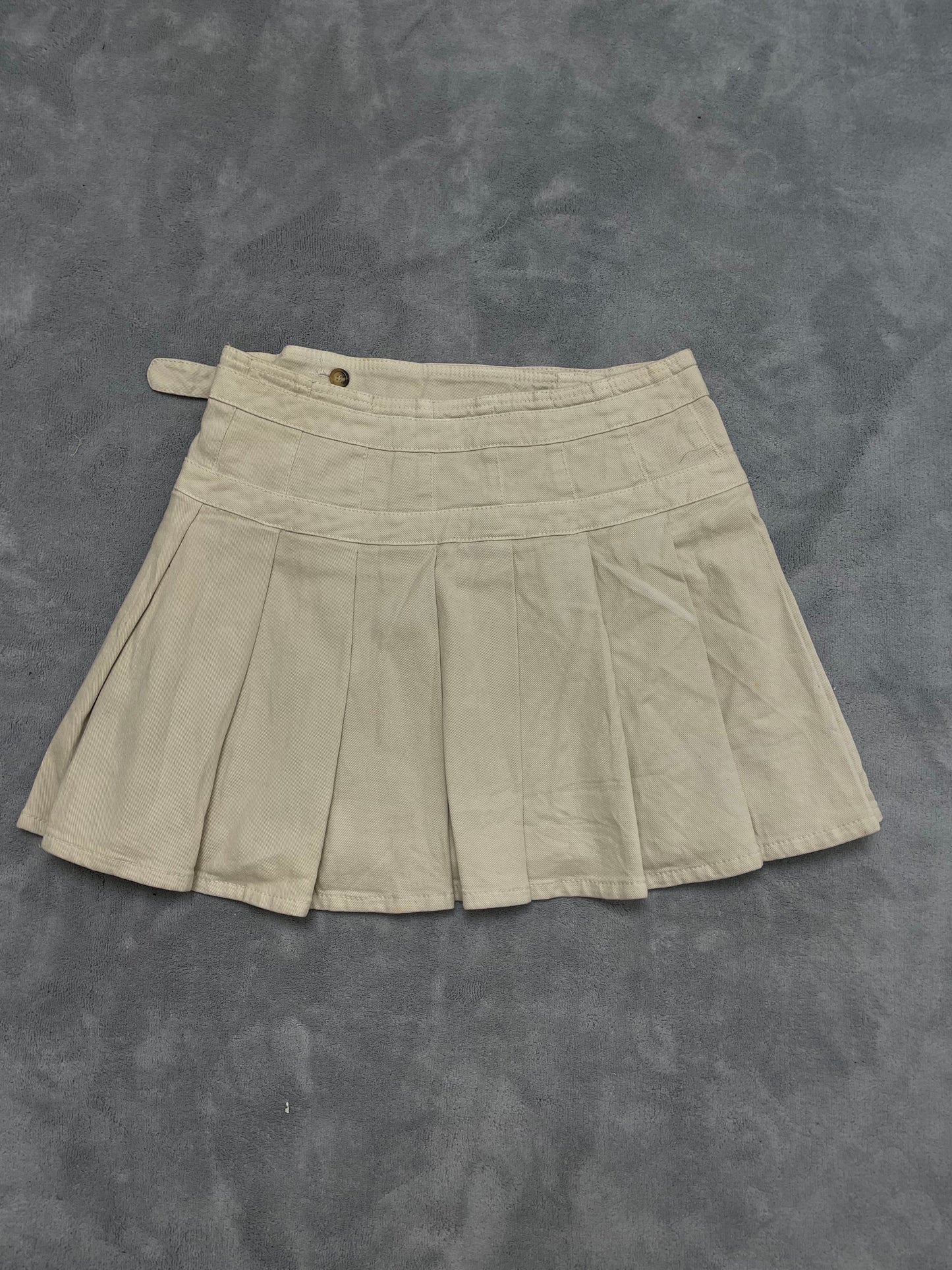 Burberry Beige Denim Skirt