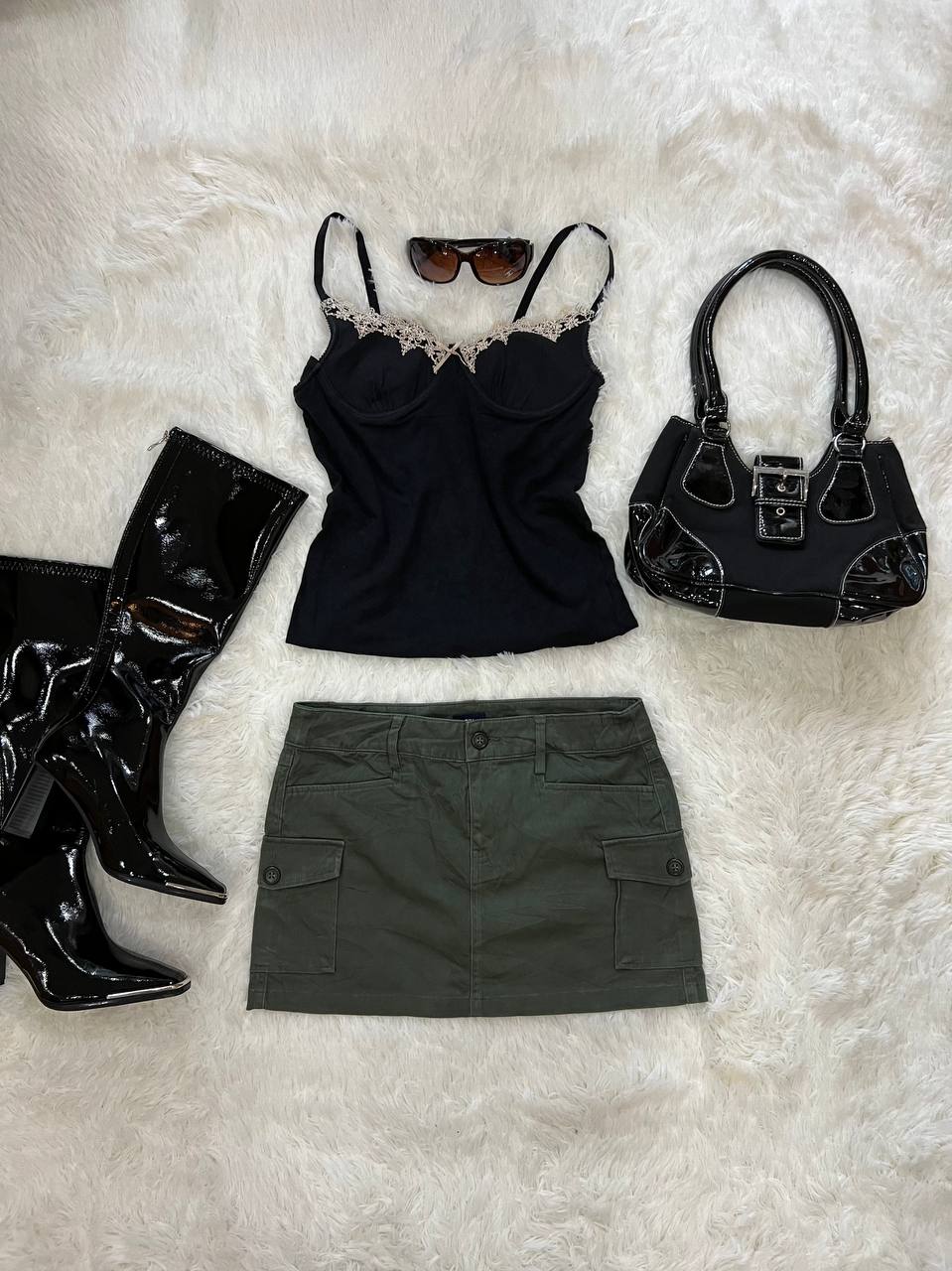 Cargo Mini Skirt