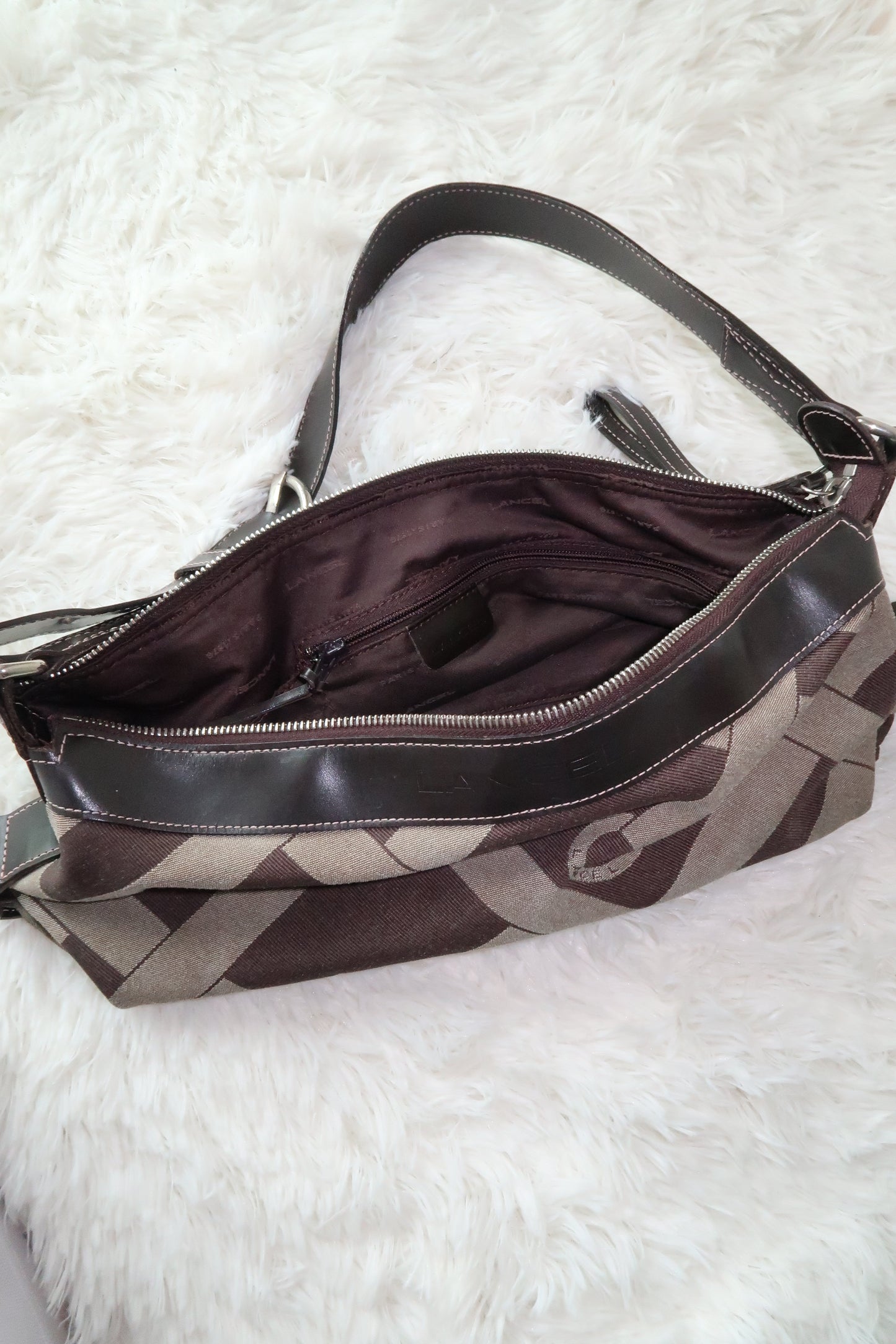Brown Monogram Shoulder Bag