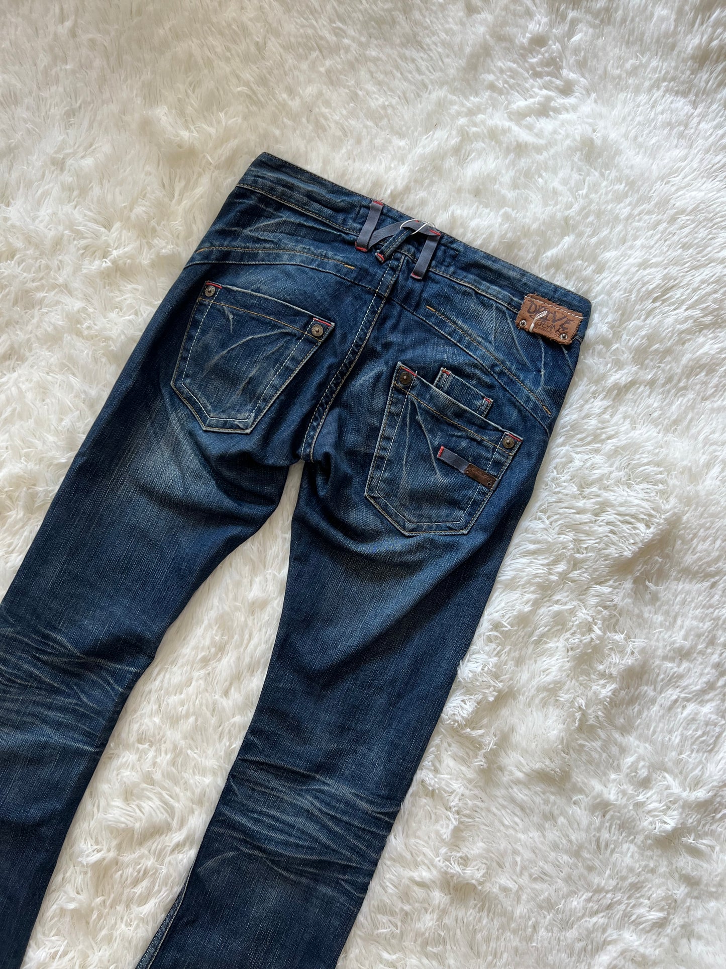 Y2K Bootcut Low Rise Jeans