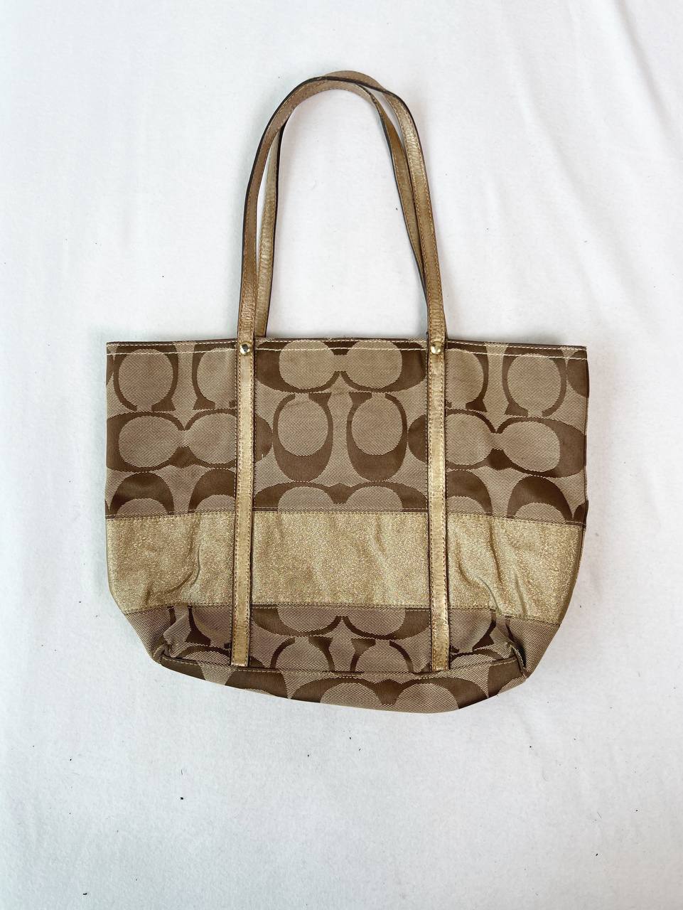 Coach Canvas Tote Bag