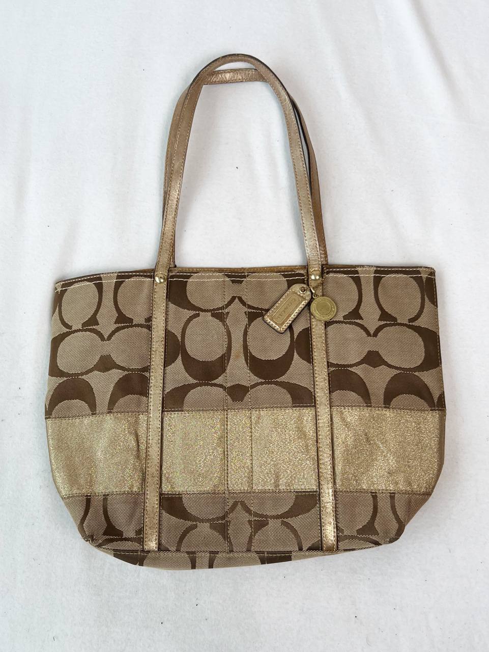 Coach Canvas Tote Bag