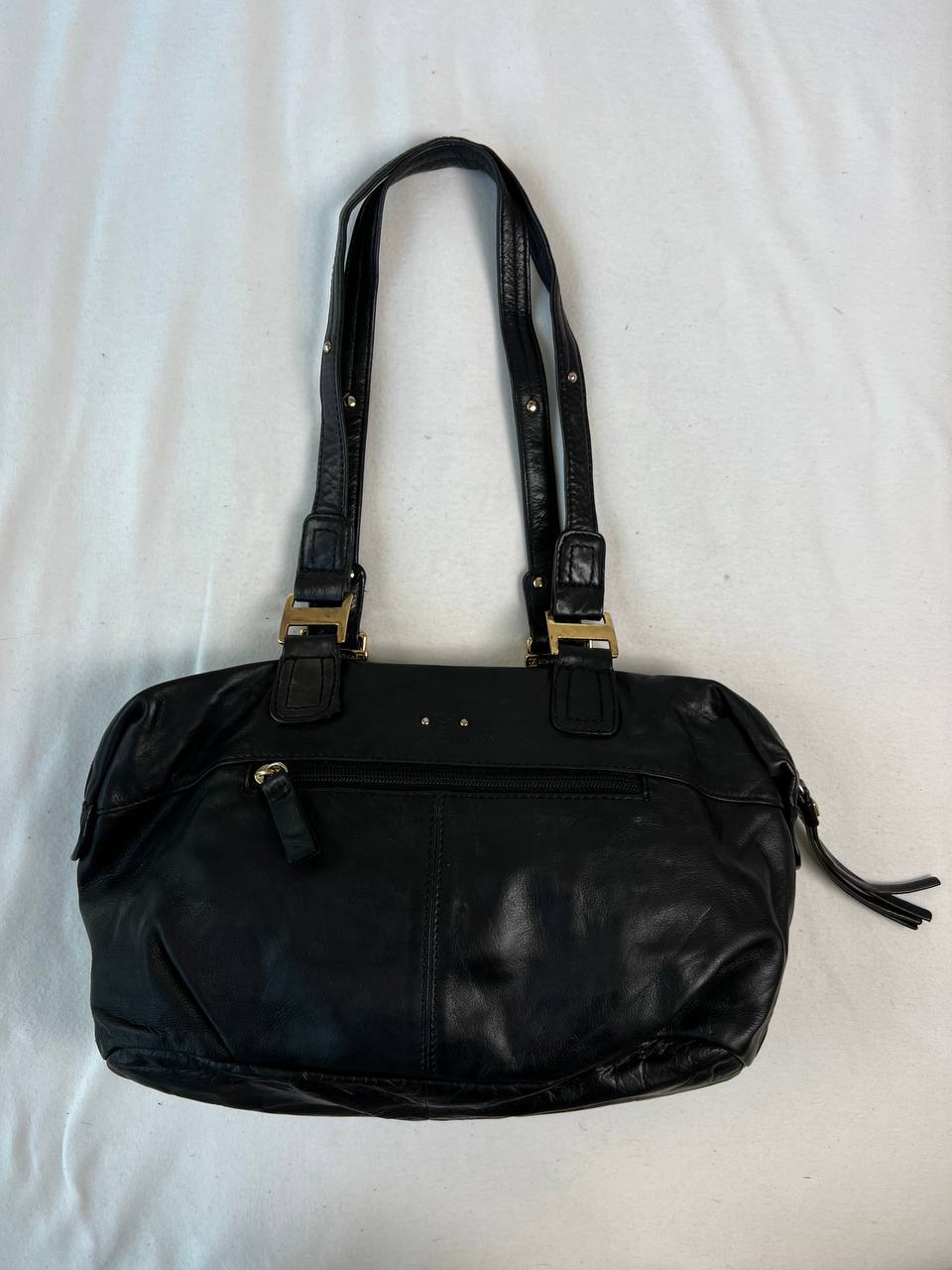 Black Shoulder Bag (Brand: Stone Mountain)