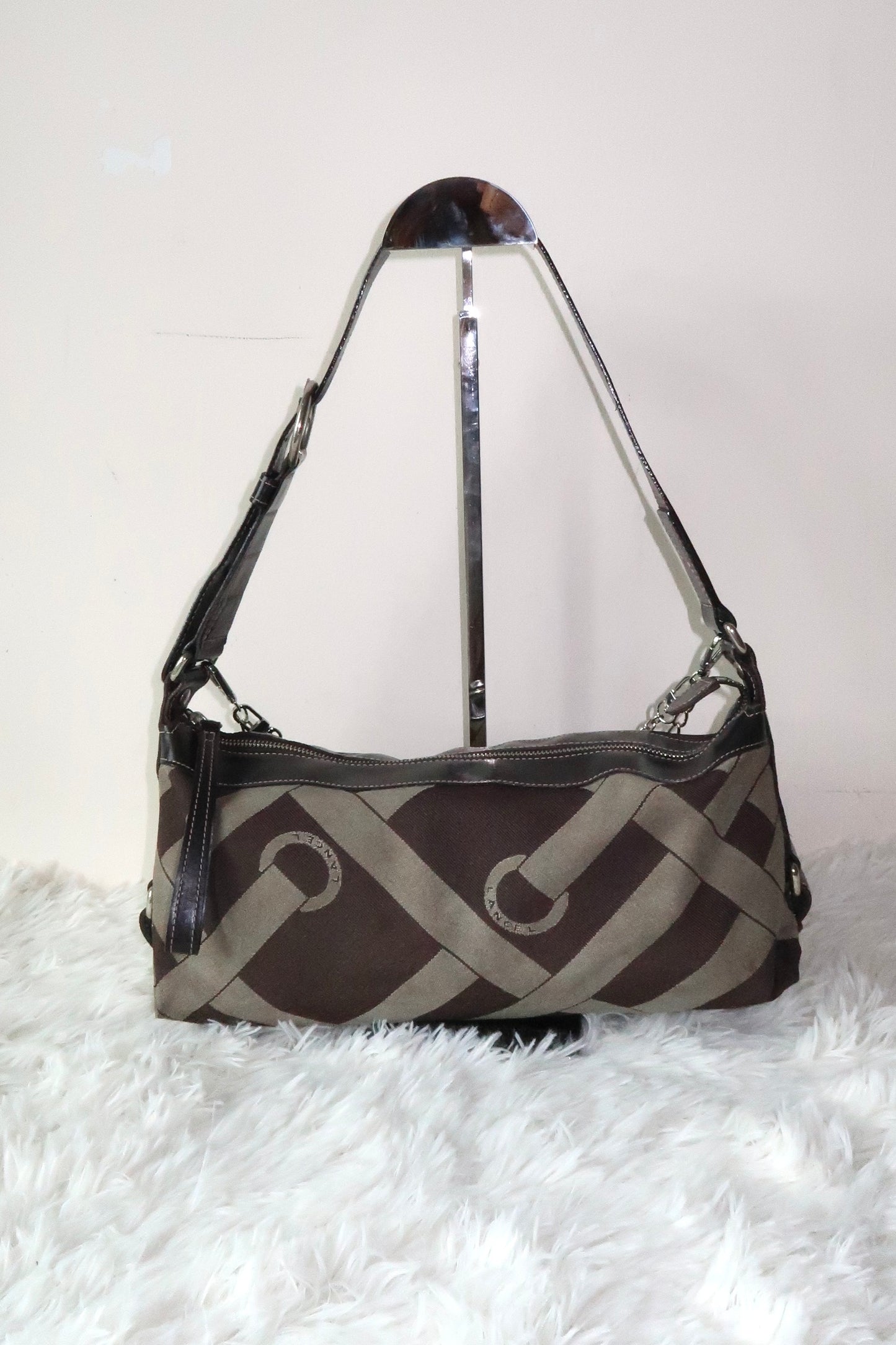 Brown Monogram Shoulder Bag