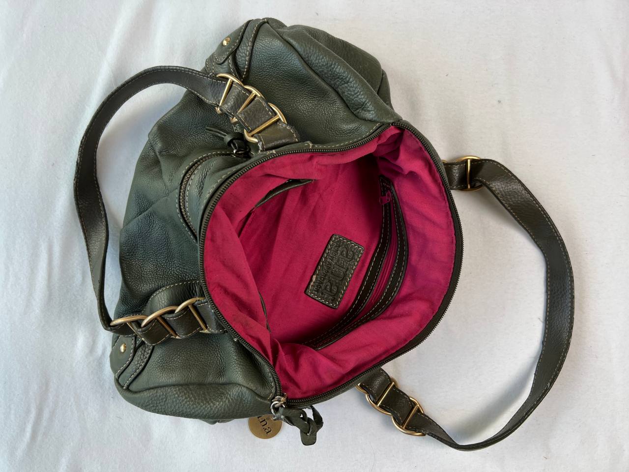 Green Shoulder Bag  (Brand: A New Approach)
