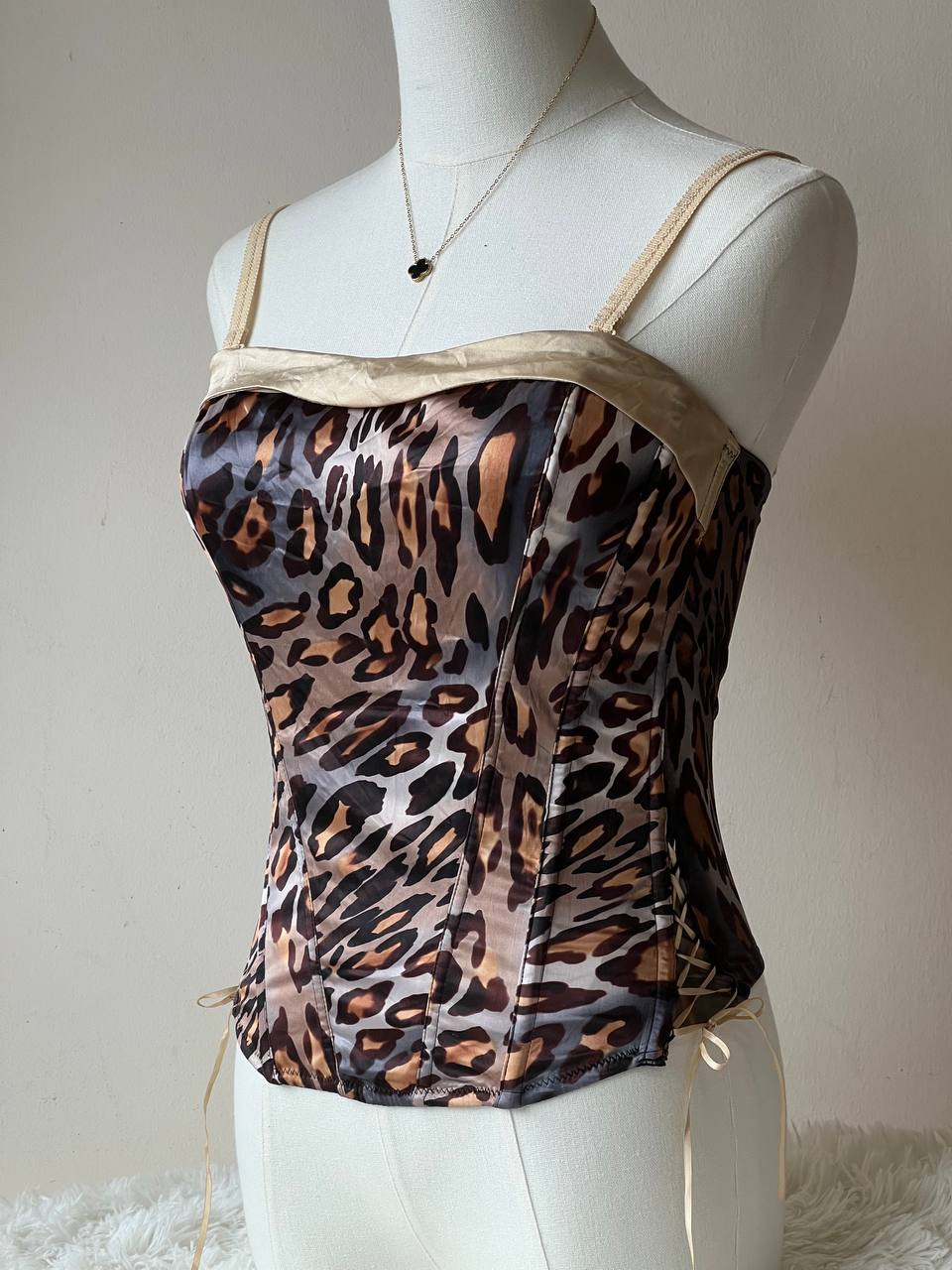 Cheetah Print Corset