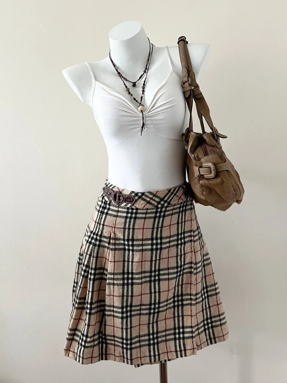 Burberry Blue Label Wrap Midi Skirt 1