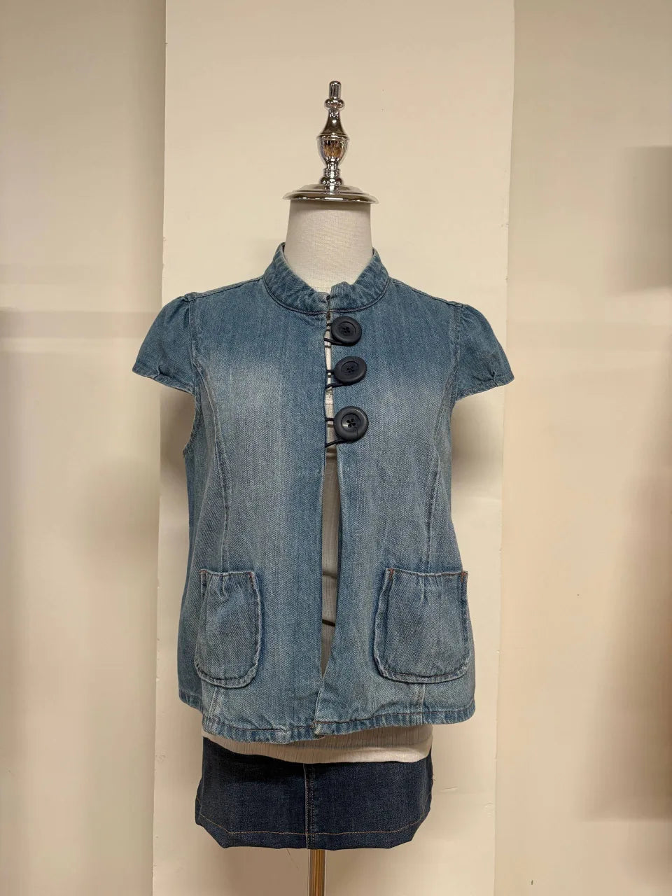 Denim Top 1