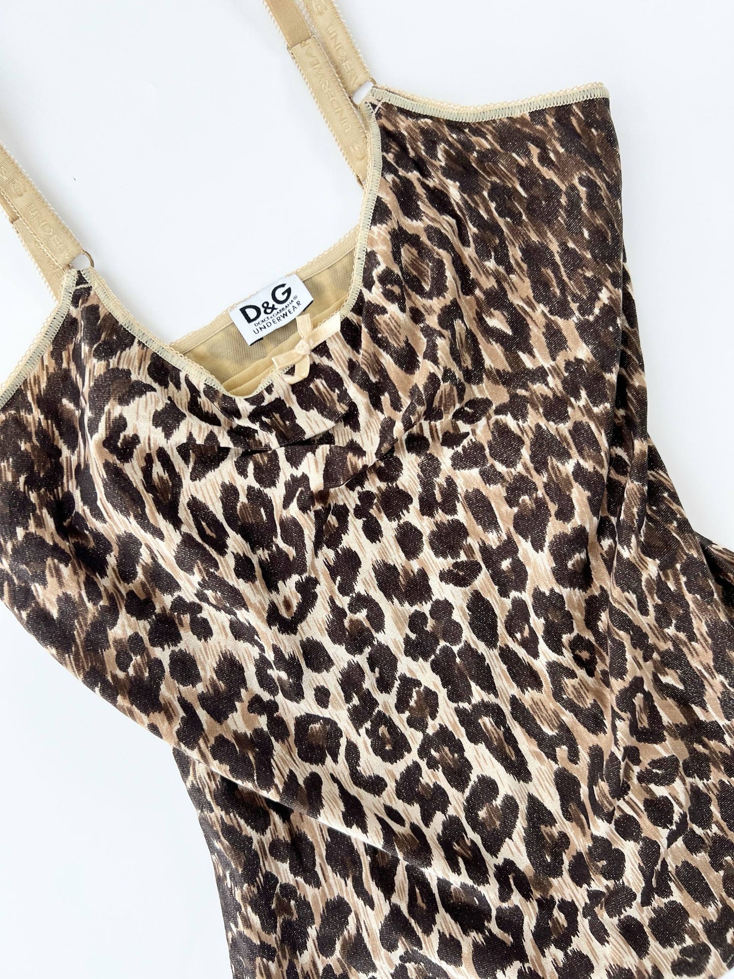 Dolce & Gabanna Leopard Print Cami