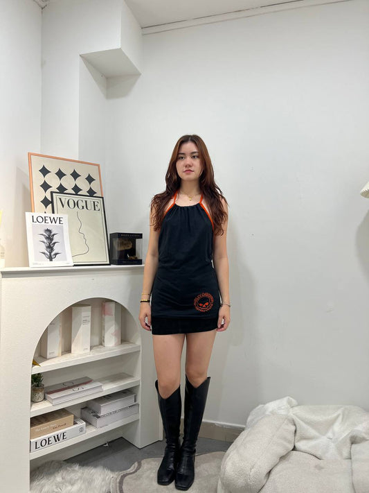 Harley Davidson Halter Mini Dress