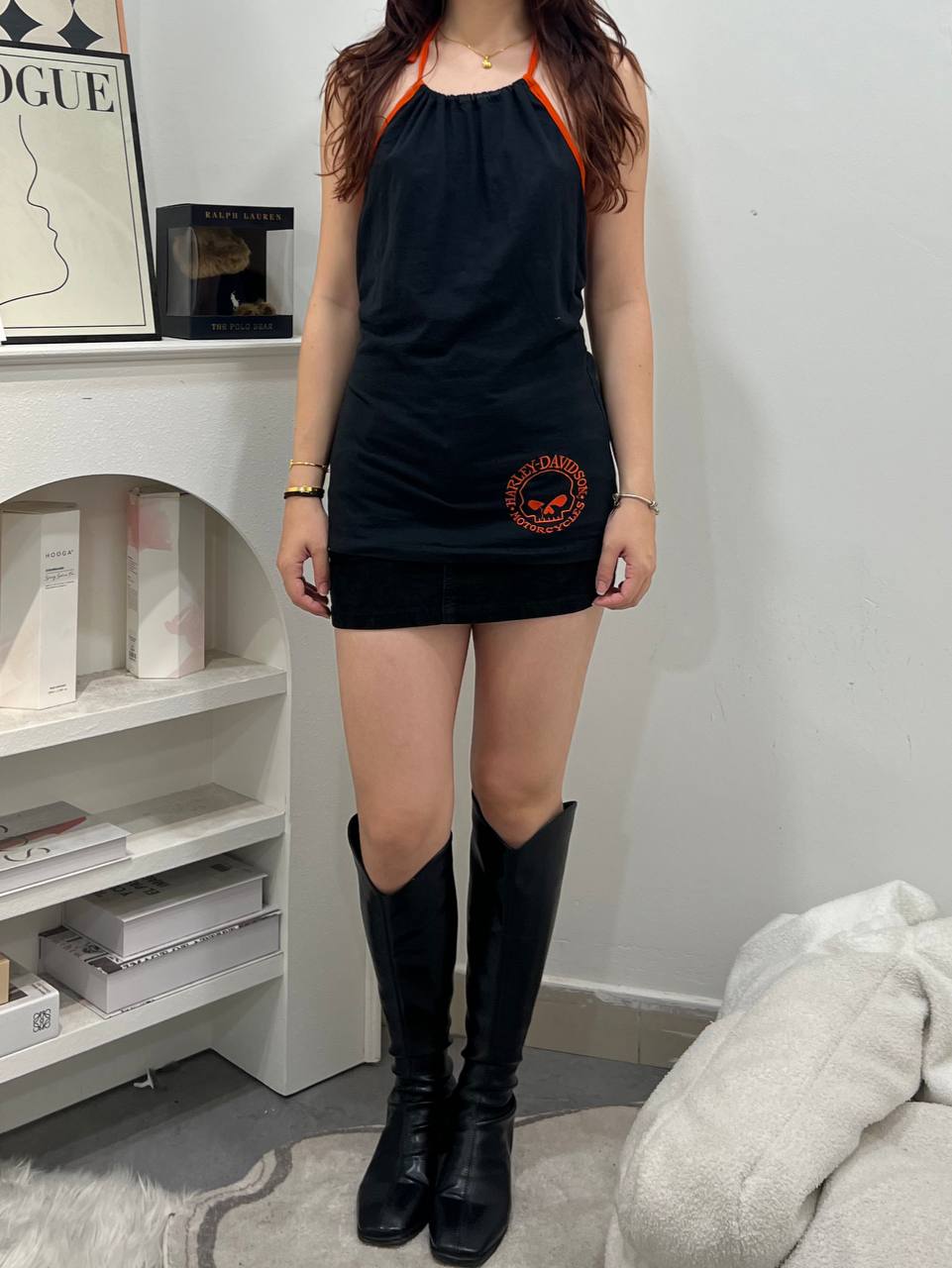 Harley Davidson Halter Mini Dress