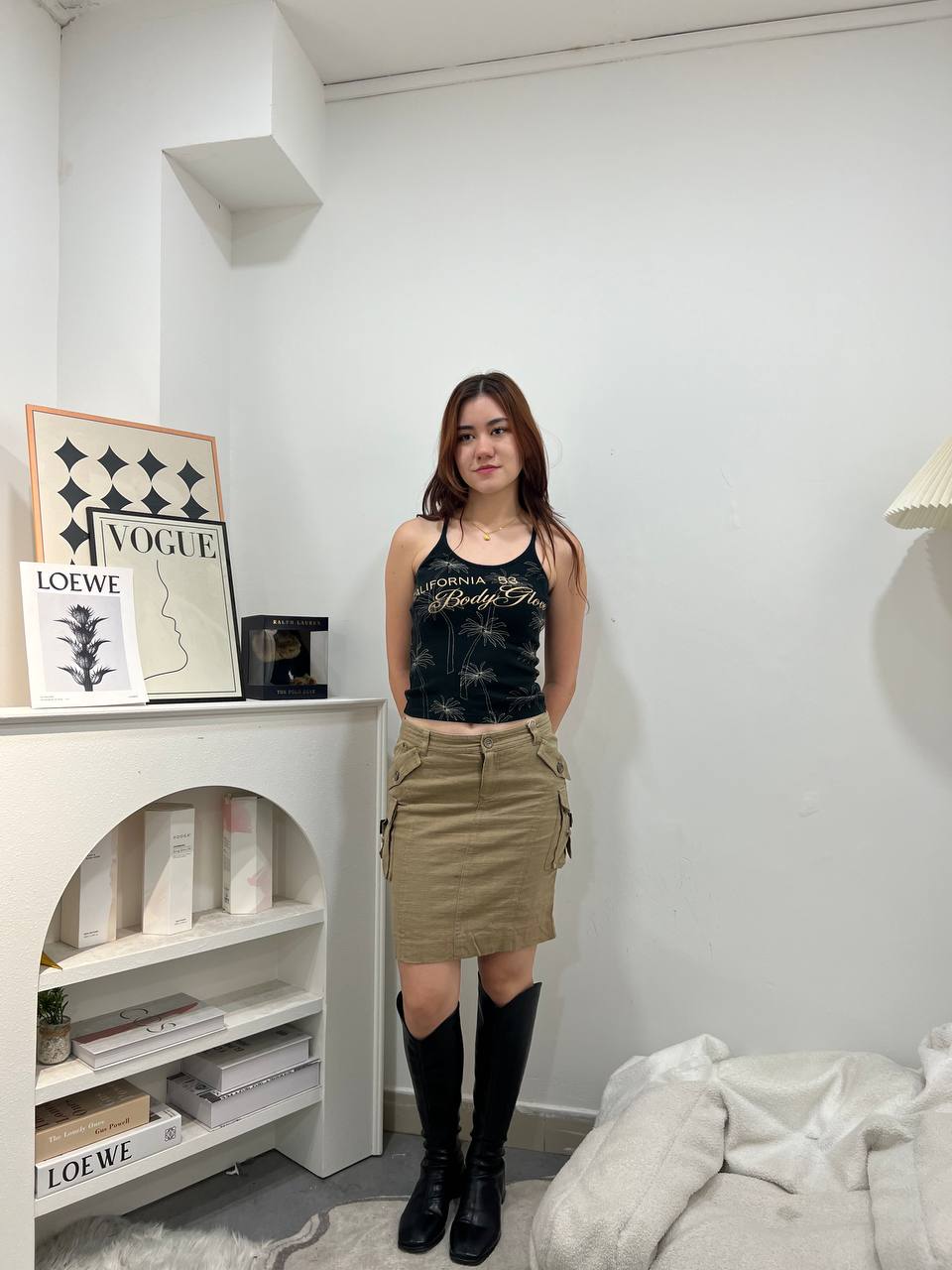 Body Glove Fitted Tank Top