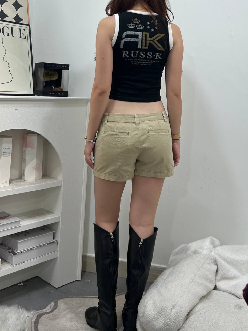 Light Tan Cargo Shorts