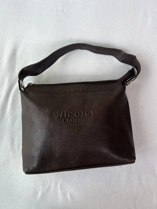 Brown Squarish Shoulder Bag
Brand: Nicolei Christian Italy
