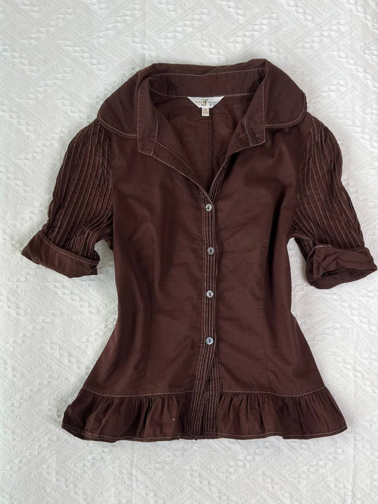 Brown Blouse