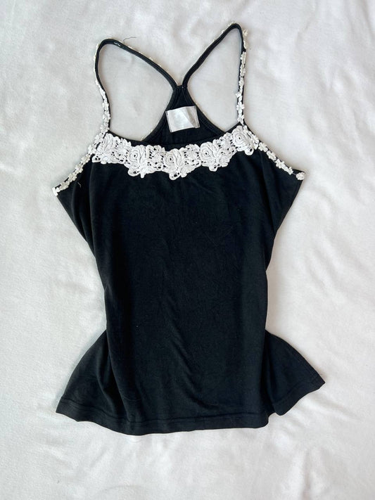 Crochet Trim Cami