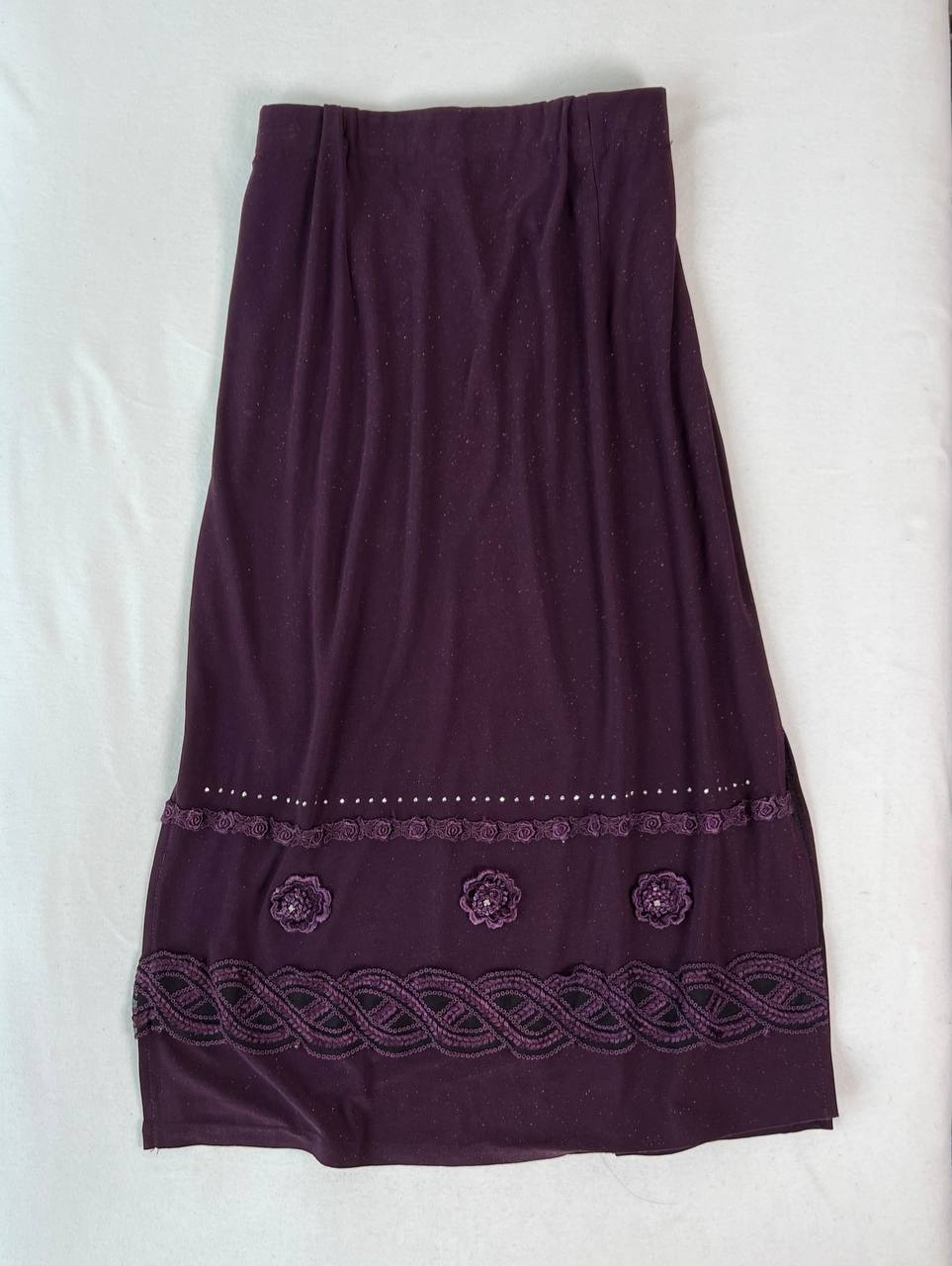 Purple Maxi Skirt