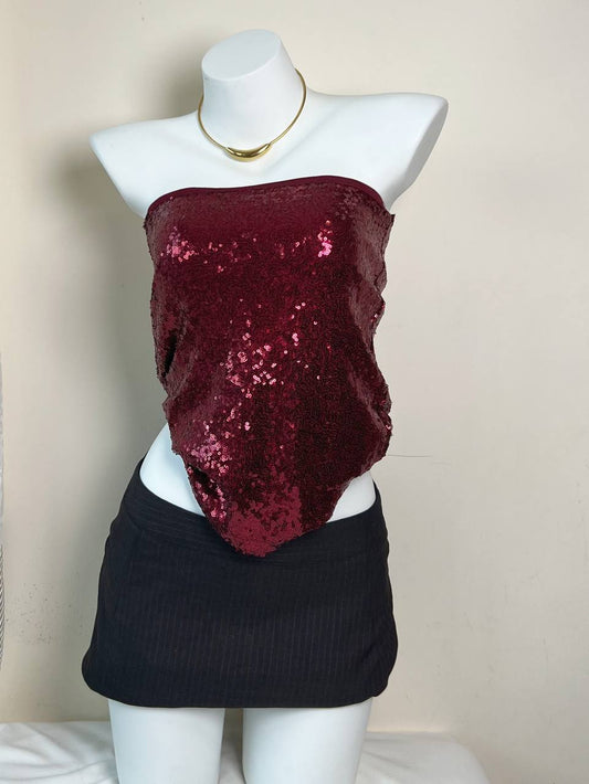 Red Bandage Skirt