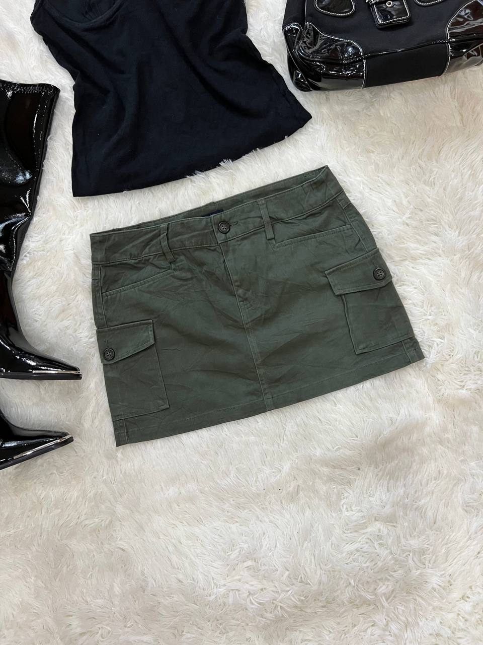 Cargo Mini Skirt