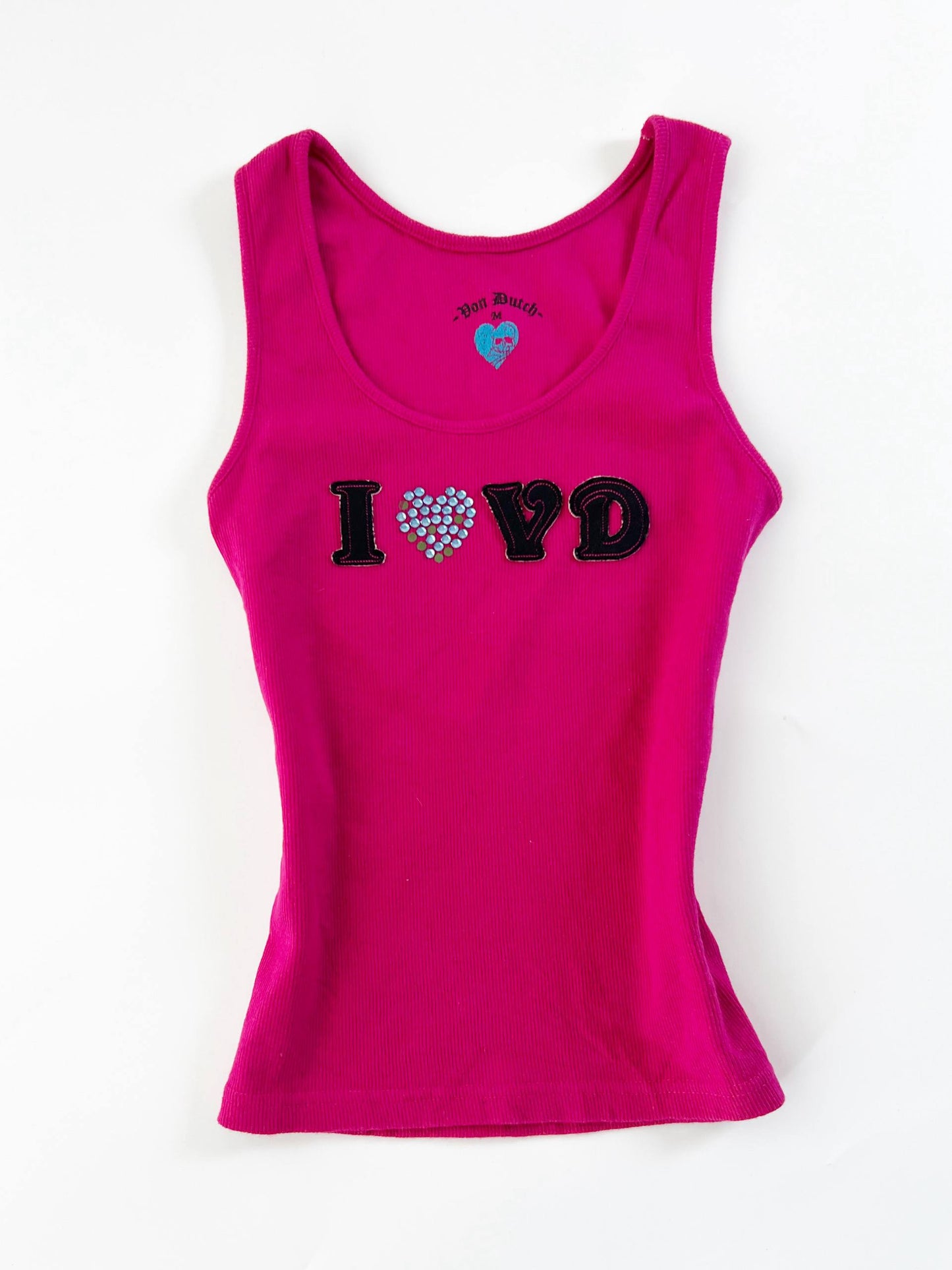 Hot Pink Von Dutch Graphic Tank