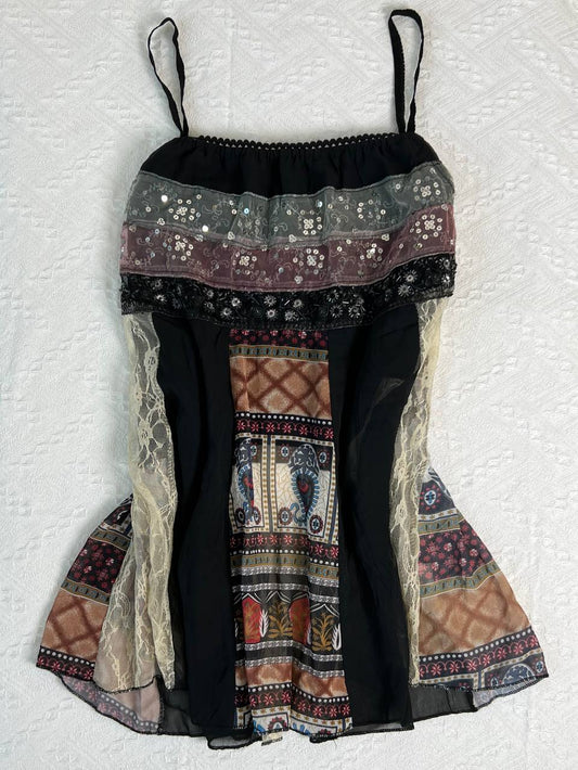 Boho Patchwork Cami