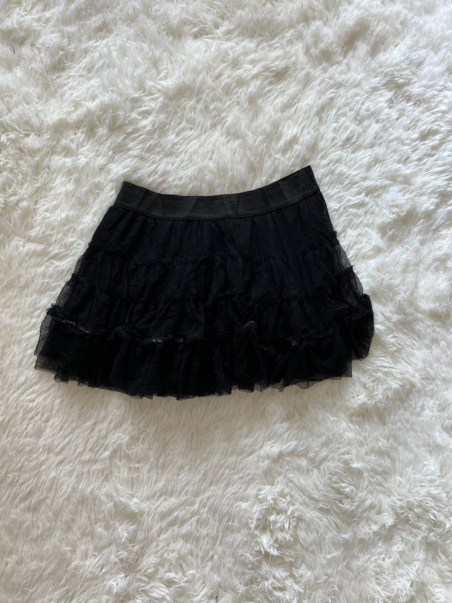 Ruffle Mini Skirt